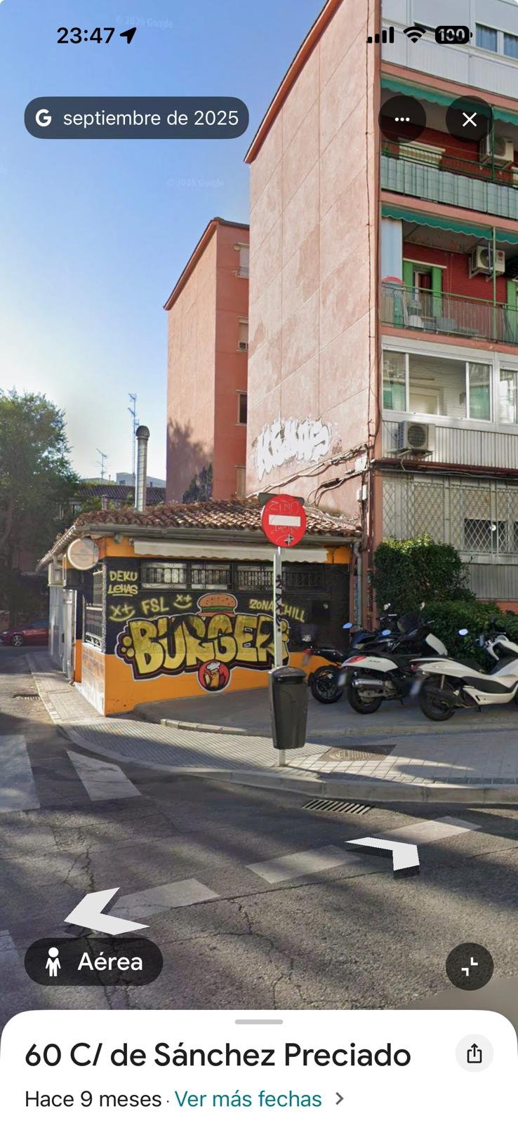 Estado actual del local