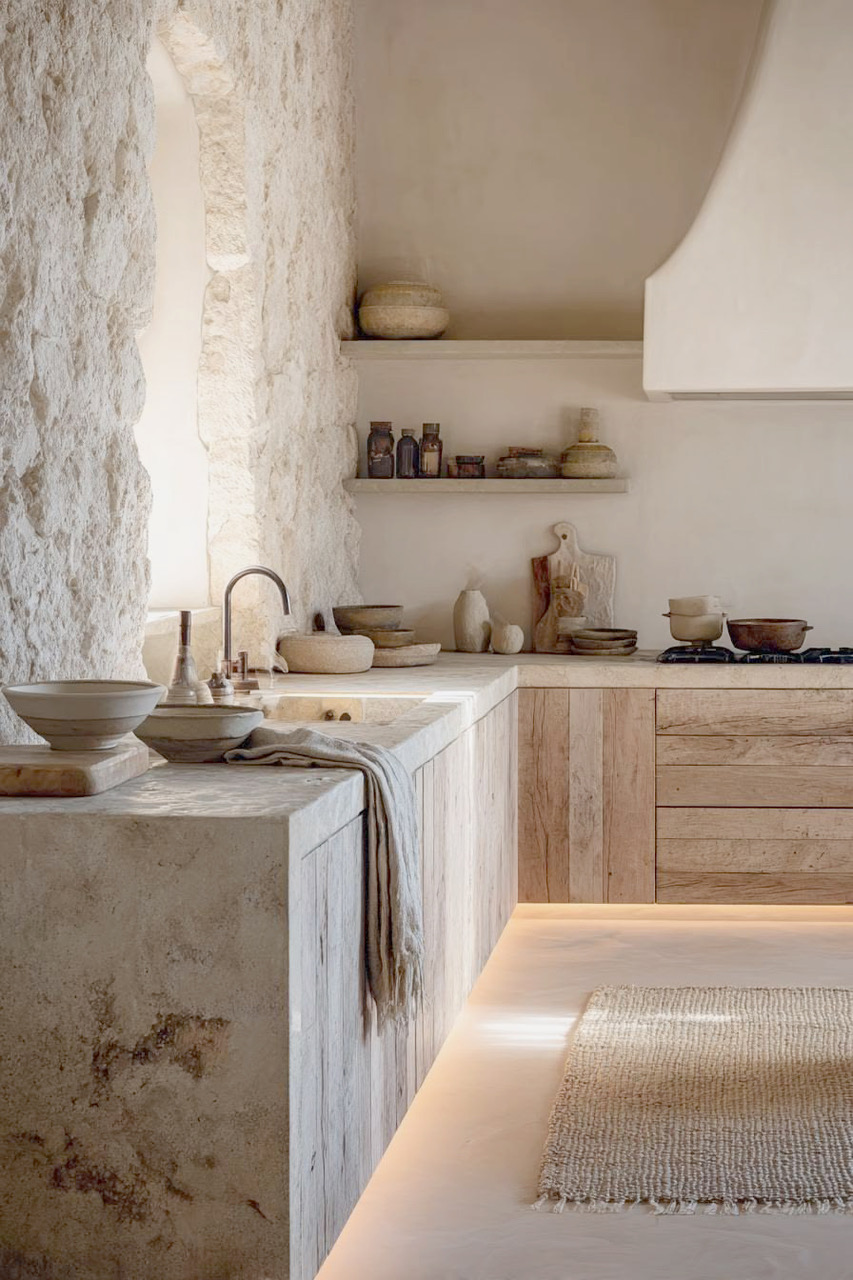 Referencia cocina en piedra