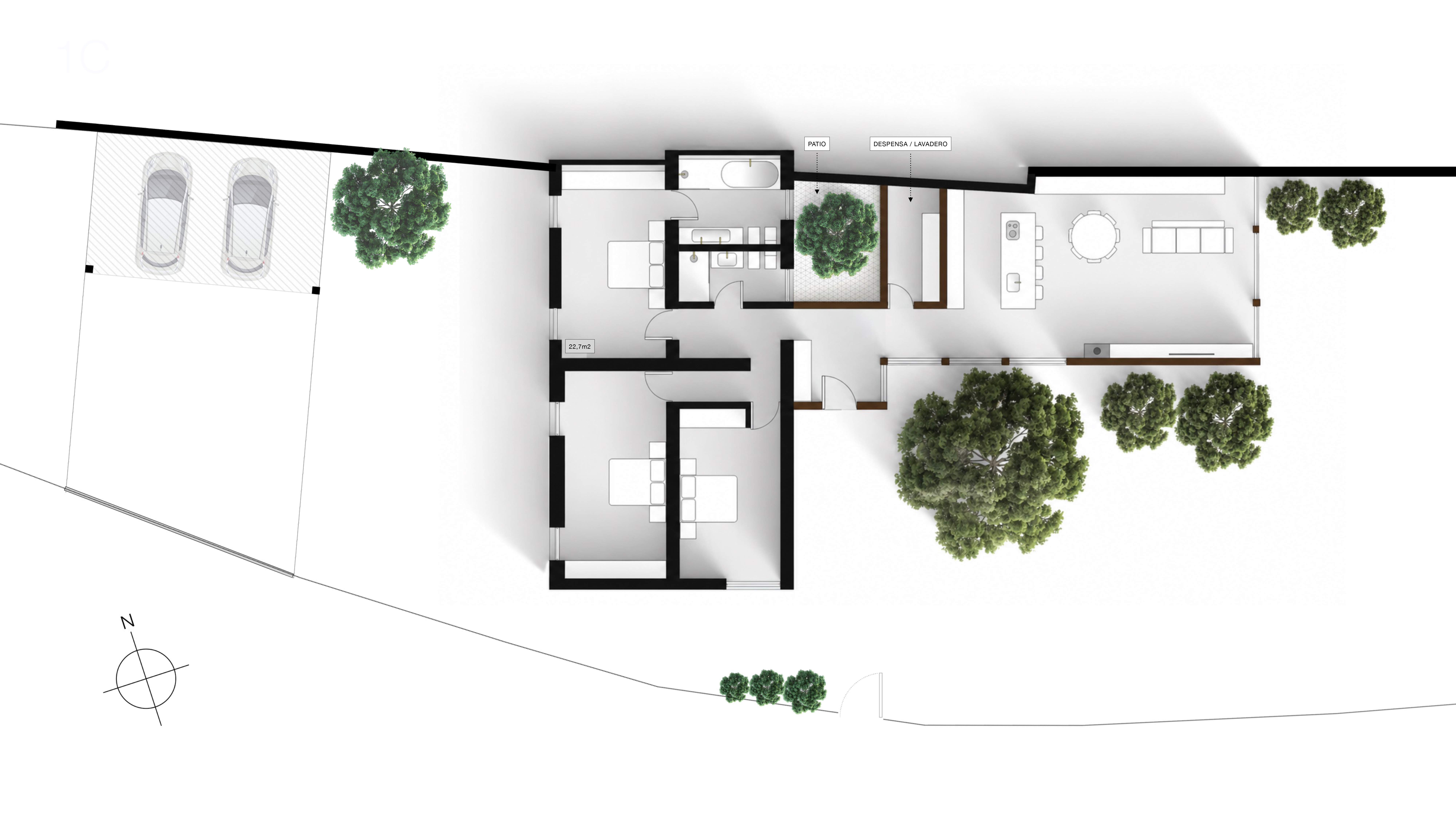 Plano de la vivienda
