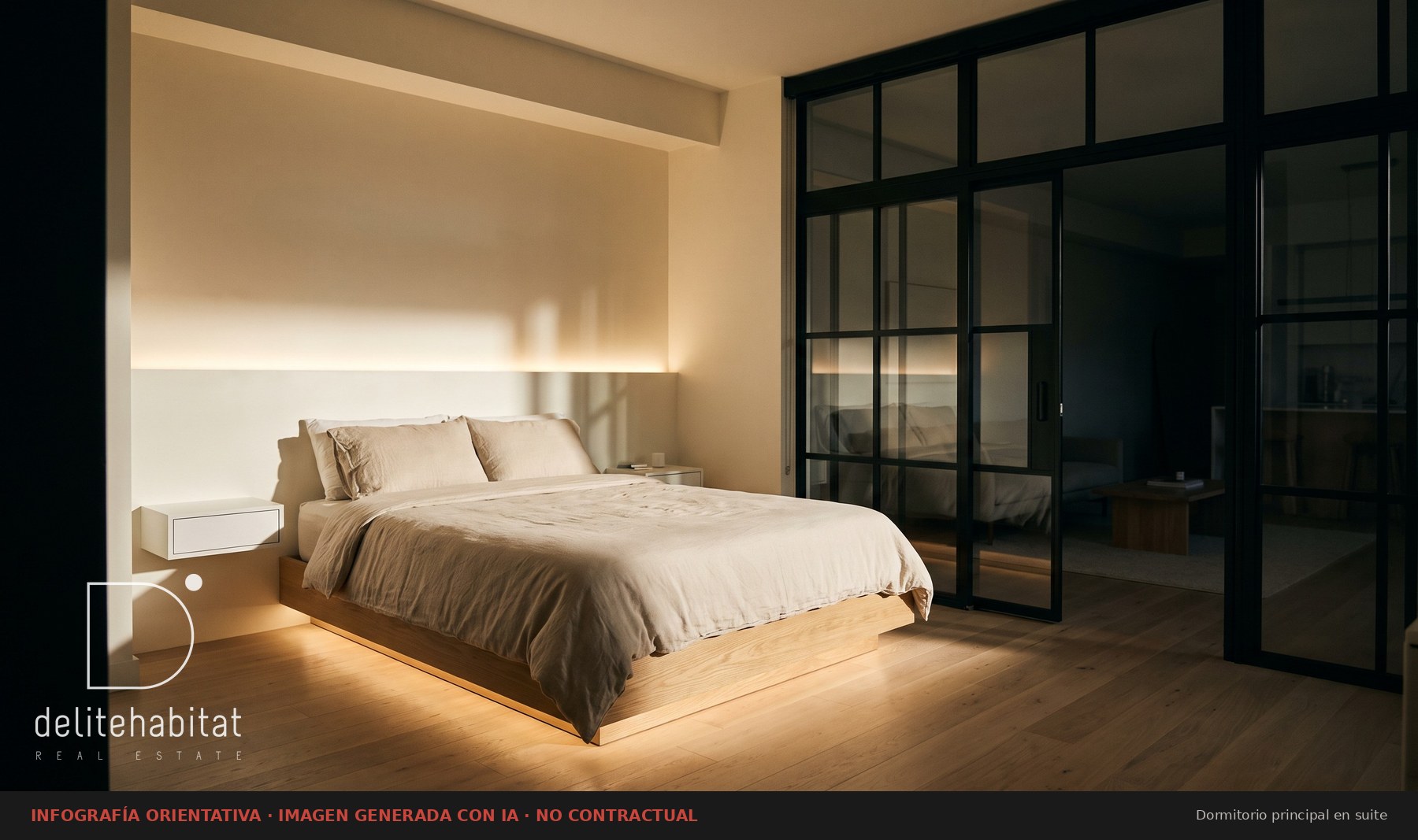 Dormitorio principal en suite